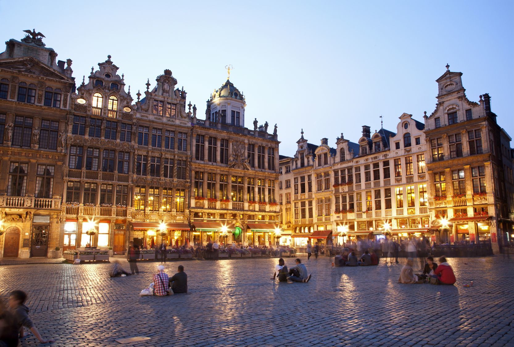 Hlavní náměstí a Radnice v Bruselu | sedmak/123RF.com